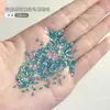 Rhinestones de Circonita Marquise Brillante para Uñas Mini Pequeños Rhinestones de Circonita con Base Plana Decoraciones para Uñas Espiga de Trigo Rhinestones Marquise Diamantes para Uñas