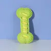 Juguete Chirriante de Silicona Hueso para Masticar Perro, Juguete para Dentición No Tóxico para Cachorros y Perros Adultos, Juguete Interactivo Resistente a Mordidas para Limpieza Dental y Alivio del Aburrimiento