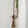 Tapeçaria nórdica feita à mão, cesta de flores de abacaxi, rede, bolsa, sala de estar, quarto, decoração de flores secas, parede, decoração de parede