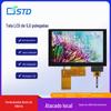 Tela LCD de 5,0 polegadas std 800*480 matriz de pontos portátil HD tela LCD sensível ao toque capacitiva montagem de sub-tela