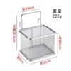 Colador de Acero Inoxidable Colador para Cerebro de Cerdo para Olla Caliente con Gancho Red de Filtro Cocina Comercial Colador para Malatang Cuchara Abanico Tubo