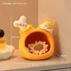 Luxo Leve de Alta Qualidade Pato Feliz Armazenamento de Chaves Decorações de Resina para Desktop Presentes de Inauguração de Casa Sala de Estar Decoração de Casa