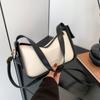Bolso de Moda en Mezclilla para Mujer 2024 Primavera y Verano Nuevo Bolso de Hombro Cruzado para el Antebrazo Casual de Oficina para Mujer