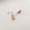 Al por mayor En stock 6 mm Ágata Cuentas Espaciadoras Colgante Pulsera DIY Accesorios Hechos a Mano con Pulsera de Cuentas Borla Pequeña Flor de Osmanthus Vaina de Loto