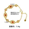 Novo Bracelete Dourado de Areia Antiga Vintage Inlaid Pérola Imitação Filigrana Fengxi Bracelete Feminino Joia de Temperamento Vintage Fornecimento