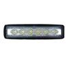 Luzes LED para Carro com 6 LEDs + Luzes Superior e Inferior, Luzes de Trabalho para Carro Caminhão, Faróis Refletores de Tira para Motocicleta Veículo Elétrico