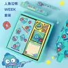KINBOR Sanrio Sirena Hanton Plan Semanal traje semanas Libro de Cuenta Manual Caja de Regalo traje Niña Linda