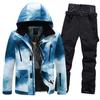 Ruiyan ropa de esquí de invierno para mujer cálida transpirable cortaviento impermeable algodón para hombre ropa de esquí soporte venta al por mayor generación transfronteriza