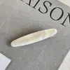 Pinza lateral retro de nicho bloguero ins de Corea del Sur con pinza de pico de pato ovalada pasador para flequillo de una palabra efecto tinta