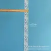 Borda de Renda de Algodão Bordada com Florzinha Fina de 3cm Fio Fino Acessórios de Vestuário de Alta Qualidade Patchwork para Sapatos e Chapéus Fita Decorativa