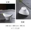 Molheira Cerâmica Branca Pura, Pratinho para Acompanhamentos, Prato de Kimchi, Prato de Molho e Vinagre Estilo Japonês, Prato para Óleo, Prato de Condimentos Doméstico, Prato para Pimenta