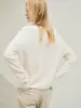 Suéter de Lã Cashmere Dourado Suave Tecnologia Negra Malha Sem Costura Escovada Outono e Inverno Roupa de Trabalho Quente Camada Interna de Tricô Elegante