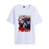 Leyenda de estilo espada Berserk, talla europea, comercio exterior, impresión transfronteriza, popular, talla grande, delgada, pareja, estudiante, cuello redondo, manga corta