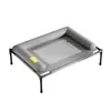 Cama de Camping de Cuero para Mascotas Amazon, Cama Elevada para Todas las Estaciones, Cama Transpirable y a Prueba de Humedad para Gatos y Mascotas, Material de Acero Inoxidable