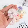 Flores Simuladas DIY Cabezas de Flores Multicapa Flores de Seda Flores Falsas Decoración de Boda Flores Flor de Seis Pétalos Flores para Cabeza de Ópera