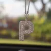 Colgante para Coche con Forma de Oso de Amor de Arcilla Amazon Transfronterizo, Colgante para Interior de Coche, Colgante de Letra de Alta Gama para Mujeres