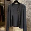 Top de mujer único, hermoso y súper elegante, nuevo diseño de otoño 2026, moda de nicho, elegante cárdigan de punto