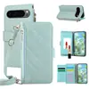 Funda para Google Pixel 11Proxl con Soporte para Tarjetas y Espejo, Estuche Protector de Cuero para Google 10A
