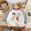 Camiseta Raglan Manga Longa 2026 Infantil 10A Algodão Lycra Antibacteriano Sem Costura, Camiseta Básica Manga Longa, Top Interno