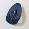 Grampo de Cabelo Oval Fosco em Forma de Diamante para Meio Preso, Prendedor Bico de Pato, Acessório de Cabelo