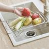 Cesta de malla de acero inoxidable cesta rectangular cesta escurridora cesta para verduras cesta para frutas bacín para verduras bacín escurridor cesta de verduras red Bacín