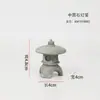 Adornos Decorativos para Jardín: Estatuas de Buda de Piedra Artificial, Torre Wenchang, Pabellones, Áreas de Entrada, Balcones, Patios, Rocallas, Estanques de Peces y Decoraciones de Paisajismo