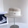 Sombrero de Fieltro de Ala Plana de Lana Australiana con Cinta de Satén Vintage para Mujer, Nuevo Estilo de Invierno, Sombrero de Fieltro de Moda Versátil Elegante de Lujo Ligero