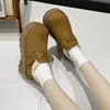 Nuevas Botas de Nieve Gruesas de Invierno Forradas de Polar Suela Gruesa para Mujer Nieve 2026 Zapatos de Algodón Birkenstock Zapatos para Aumentar Altura Mocasines