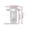 Xinyida Auto Parts Wholesale é adequado para peças automotivas porta painel protetor placa roda sobrancelha fivela D563