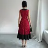 Nuevo Vestido de Verano Estilo Transfronterizo con Falda Amplia, Vestido Elegante y de Alta Gama para Socialités y para el Trabajo