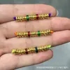 Nuezas Cuentas Espaciadoras Universales para Ejes de Cobre con Estrella y Luna Coco Accesorios para Juguetes DIY DIY