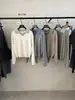 KITTIN Outono Feminino Estilo Coreano Old Money Patchwork de Listras Falso Duas Peças Gola Polo Manga Longa Malha Top K1174