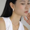 2025 Caliente Nuevo Diseño de Nicho con Sentido Incrustaciones de Piedra de Cristal Natural Pendientes Moda para Mujer Pendientes Largos para Mujer