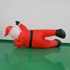 Santa Claus Inflable Transfronterizo de 6 pies Modelo Inflable Iluminado con LED Modelo Inflable Navideño Accesorios de Decoración para el Jardín