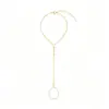 Cadena Cruzada de Latón Chapado en Oro con Perlas para Dedo y Dorso de la Mano Integrada Shein Amazon Joyería Transfronteriza