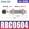 Rb0604 Amortecedor de Pressão de Óleo Rbc Amortecedor Hidráulico Amortecedor 0806 1007 1412 1210 2015