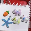 Lindo estilo coreano a cuadros resina cachorro diy gel de crema accesorios para el cabello parche para bolsa llavero material accesorios