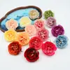 Flores de Peonía Estilo Tang Simuladas, Hanfu Estilo Antiguo, Accesorios para el Cabello de Peonía Estilo Chino, Caja de Flores, Caja de Regalo con Flores, Sombrero de Erudito
