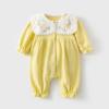 Mameluco de Manga Larga para Primavera y Otoño--Colección de Manga Corta para Bebé Niña Algodón Ropa para Gatear para Niñas Mameluco de Algodón Puro para Niñas