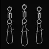 Accesorios para Equipo de Pesca Anilla Giratoria Americana de Acero Inoxidable + Pasador Reforzado Gran Tracción Varias Especificaciones Conector Suministros de Pesca