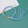 2026 Novas Pulseiras de Corda Coloridas Feitas à Mão Estilo Xizang Estilo Étnico Unissex Pulseiras de Corda Trançada Coloridas Atacado