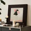Pintura Decorativa Floral Vintage para Sala de Estar, Arte de Nicho, Arte de Pared para Comedor, Pintura Retro Francesa para Cabecera de Dormitorio, Pintura para Cómoda