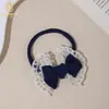 Novos Estilos Europeus e Americanos para Crianças, Tiaras de Renda de Malha Fina, Tiaras com Laços Multicoloridos, Acessórios de Cabelo, Venda Direta do Fabricante