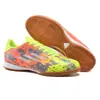 23 Zapatos Nuevos Planos de Entrenamiento de Fútbol para Niños Jóvenes Zapatos Deportivos para Competición Escolar Primaria y Secundaria Fútbol Antideslizante Resistente al Desgaste