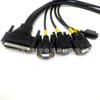 DB37 revolução DB9 fêmea * 3 + MD6P fêmea linha de conexão linha SCSI linha DB9 D-SUB37P linha de controle industrial