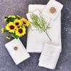 Toalla de Baño Hotel Nantong, Algodón Bordado de Tejido Liso, Toalla para Salón de Belleza, Algodón Puro para Alojamiento, Engrosada para Uso Hotelero