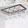 Amazon Soporte para Copa de Vino Montado en Pared Soporte para Tazas de Gabinete Soporte para Copa de Vino Soporte para Copa de Cáliz Almacenamiento de Vasos