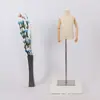 Maniquí Modelo Infantil, Soporte de Maniquí Modelo Infantil Pequeño y Mediano, Maniquí de Fotografía de Medio Cuerpo Masculino Plateado Electroplateado, Accesorios de Fotografía, Ropa Infantil