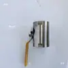 Peças para Caminhão-Tanque de Irrigação Válvula de Esfera Tipo 50 de Aço Inoxidável Válvula Passante Válvula de Caminhão-Tanque de Irrigação Válvula de Esfera Interruptor de Caminhão-Tanque de Água