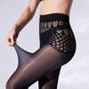 Medias invisibles lisas sin costuras de verano, Medias de seda Aurora Negro, Delgadas de talla grande, Medias de liga sexys sedosas para mujer